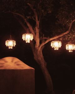 Clear Pendants - Tree