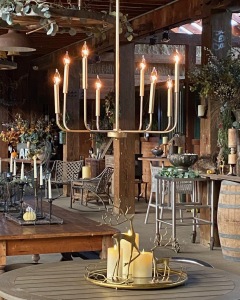 Gold-Candlestick-Chandelier