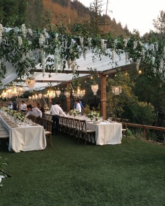 Mixed Chandeliers Lawn Structure