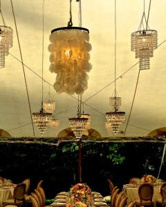Mixed Chandeliers Tent