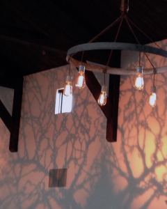 Branch Patterns Bare Bulb Hoop