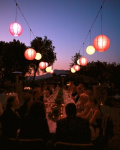 Colored Lanterns Exterior