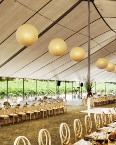Large Paper Lanterns Center