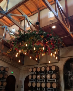 6´ Ring Hanging Sockets and Floral