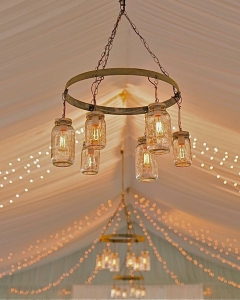 Mason Jars Tent