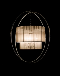 String Shade / Silver Rings